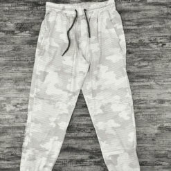 HB Sports Lifestyle Performance Training Joggers - Digi-Camo White