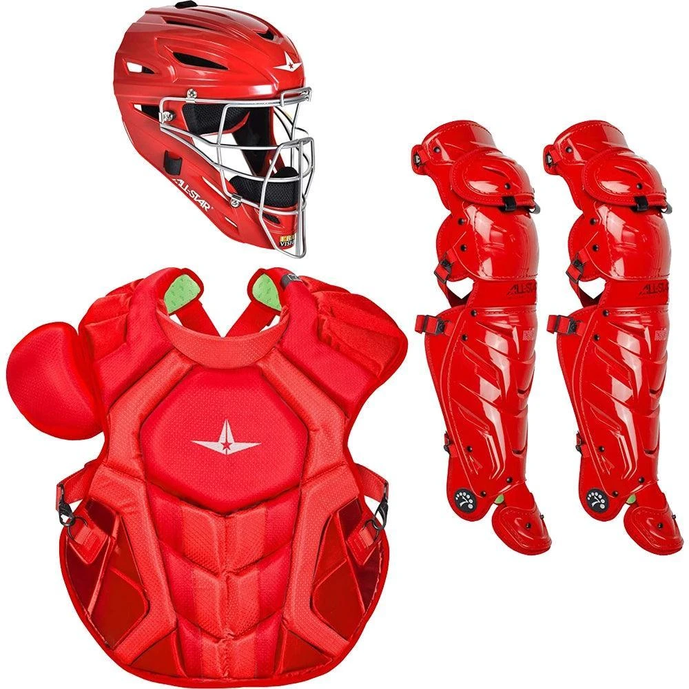 All-Star S7 Axis Elite (Ages 9-12) Solid Catcher's Kit NOCSAE Approved: CKCC912S7XS - Image 5