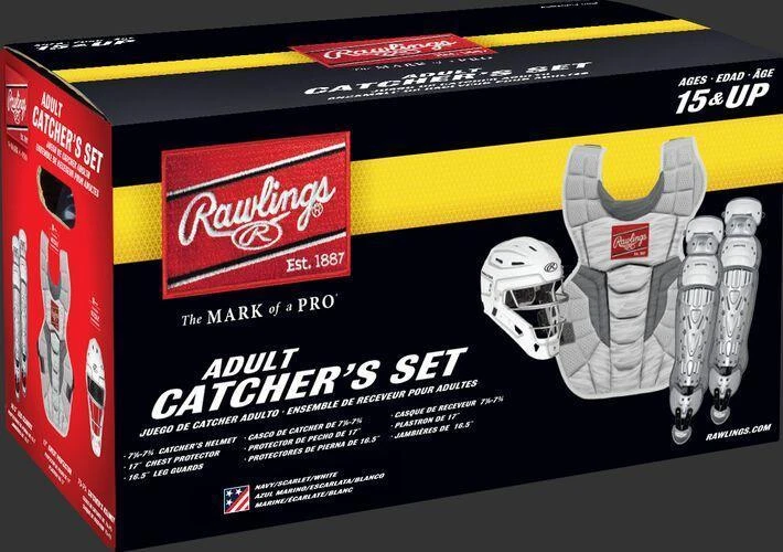 Rawlings Youth USA VELO 2.0 Catcher's Gear Box Set: CSV2Y-NSW - Image 2