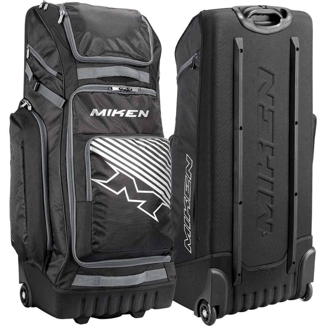 Miken Deluxe Slowpitch Wheeled Roller Bag: MBA005 - Image 2