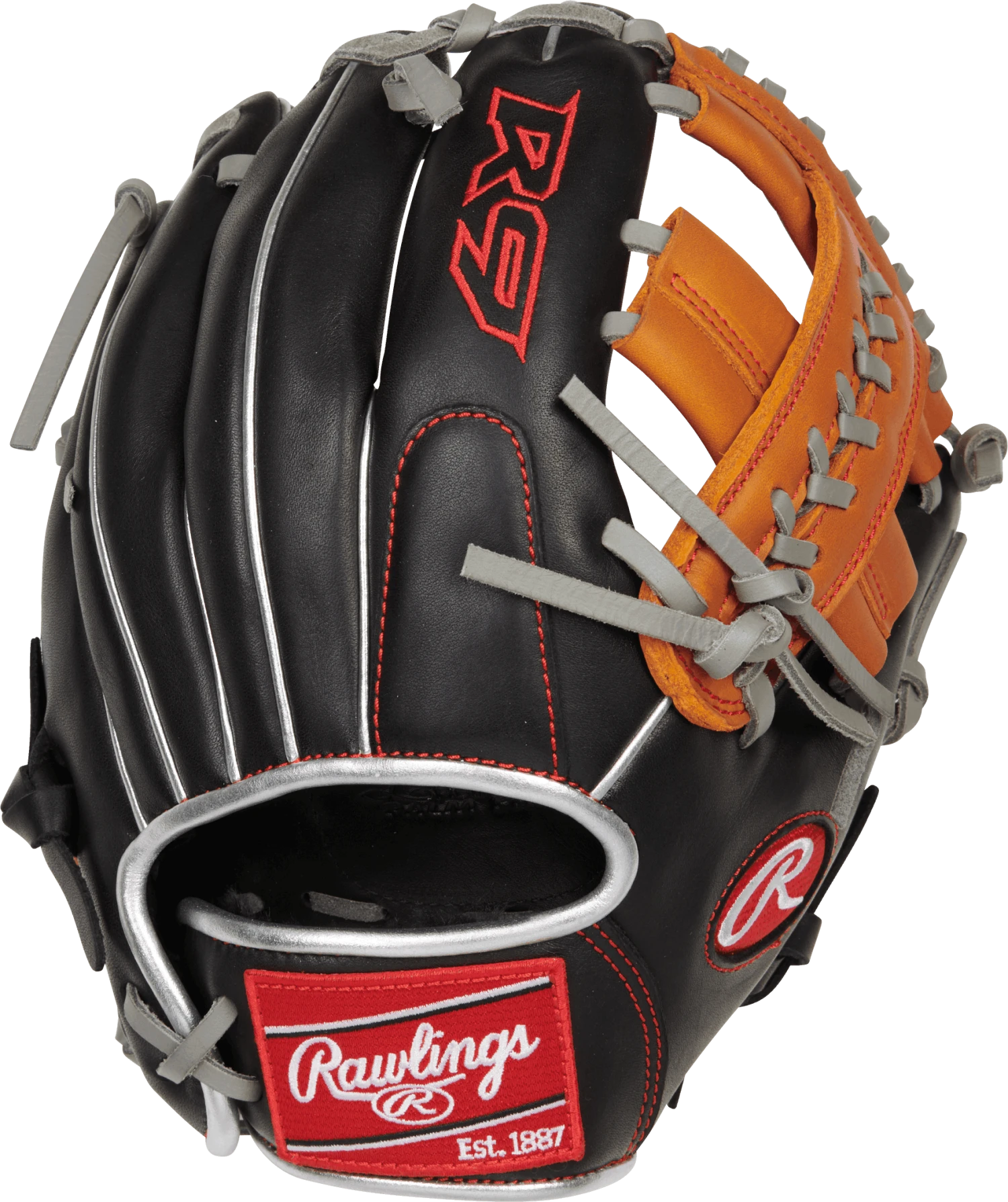 Rawlings R9 Contour Series 11" Infield Baseball Glove: R9110U-19BT