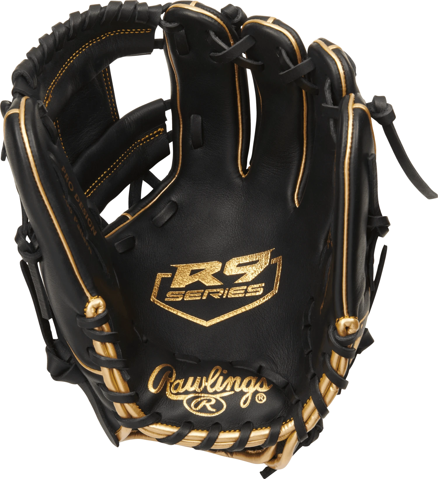 Rawlings R9 11.5" Infield Baseball Glove: R9204-2BG - Image 2