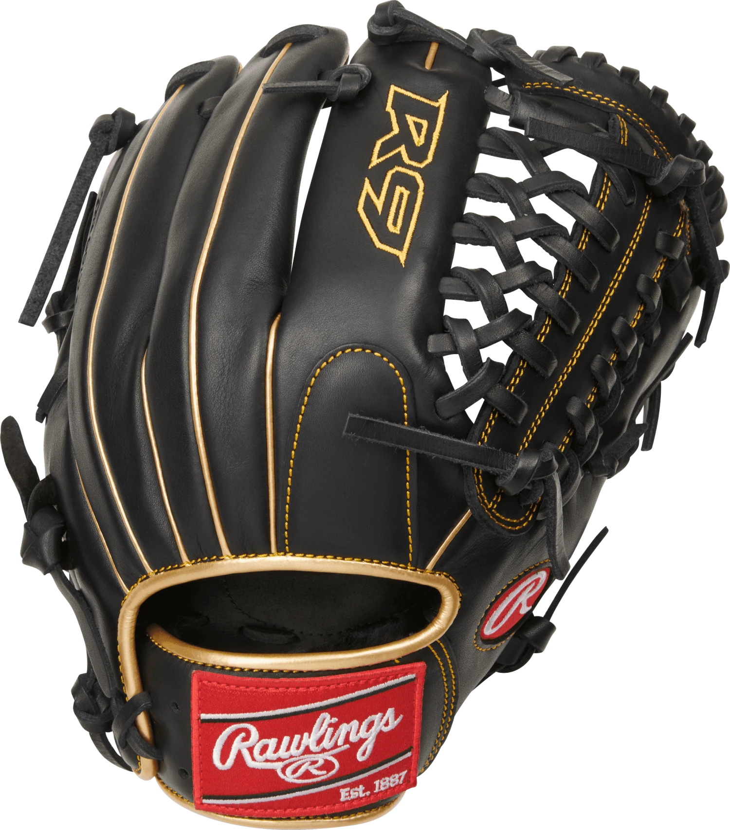 Rawlings R9 11.75" Infield/Pitcher's Baseball Glove: R9205-4BG