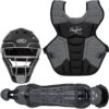 Rawlings Adult Black/Graphite VELO 2.0 Catcher's Gear Box Set: CSV2A-B/GPH