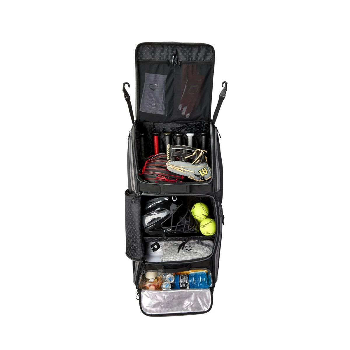 2022 DeMarini Spectre Wheeled Baseball And Softball Bat Bag: WB57177 - Image 2